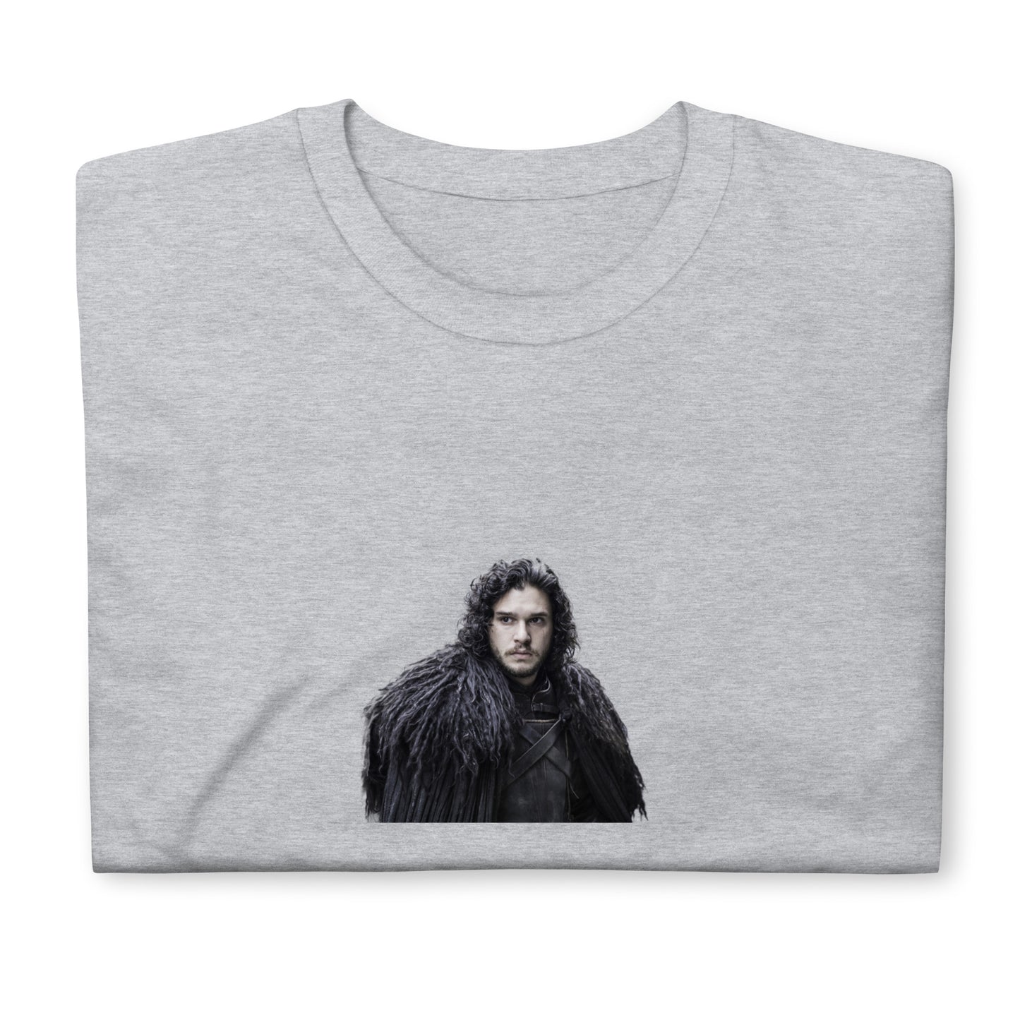 Унисекс тениска с къс ръкав JON SNOW ИГРА НА ТРОНОВЕ