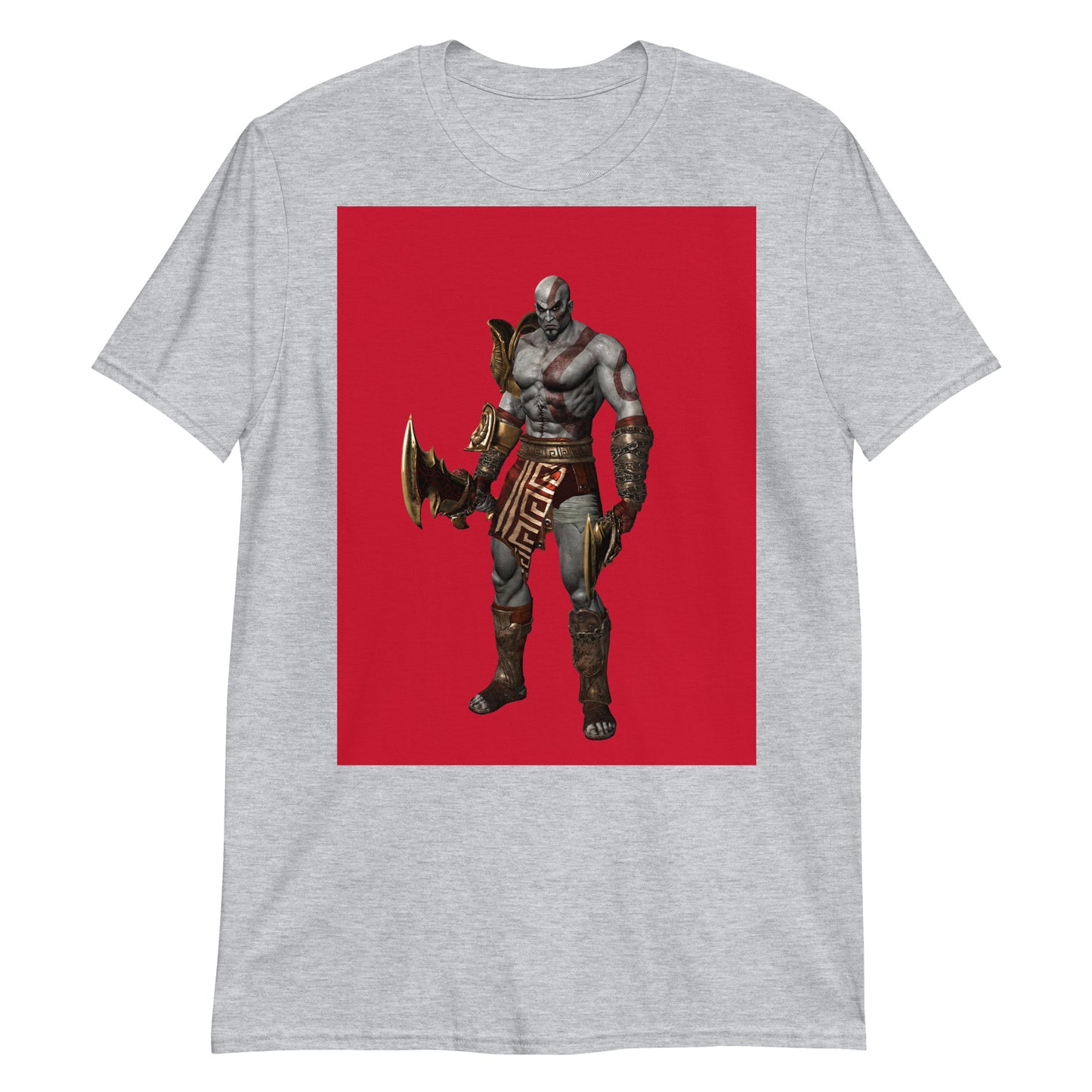 Унисекс тениска с къс ръкав KRATOS GOD OF WAR