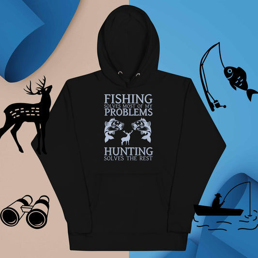 Унисекс суичър за ЛОВ И РИБОЛОВ