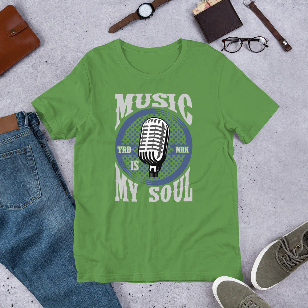 Унисекс тениска MUSIC IS MY SOUL
