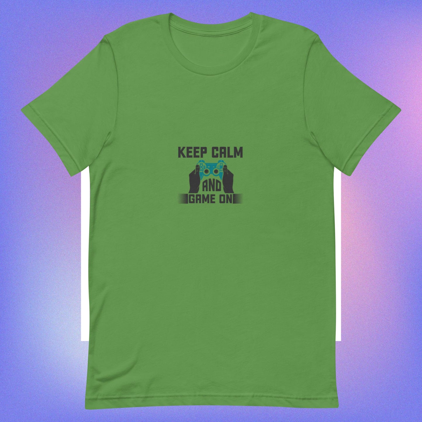 Унисекс тениска KEEP CALM AND GAME ON