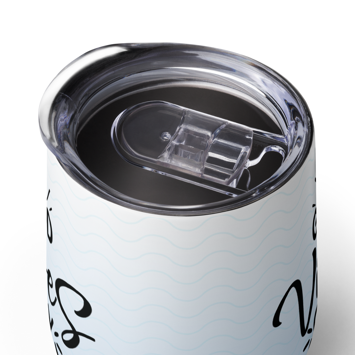 Wine tumbler GOOD VIBES ONLY