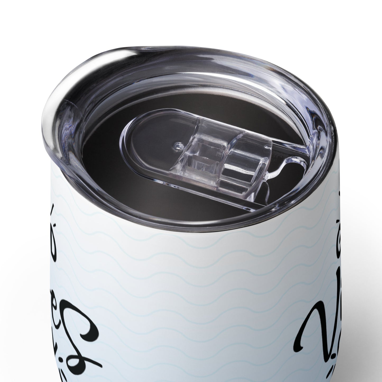 Wine tumbler GOOD VIBES ONLY