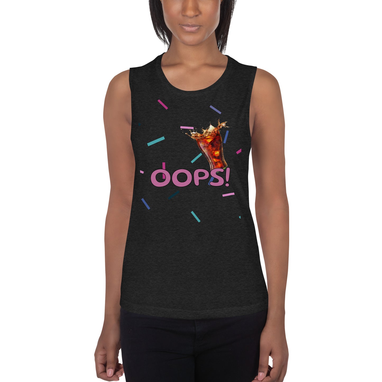 Ladies’ Muscle Tank FRESH DRINK