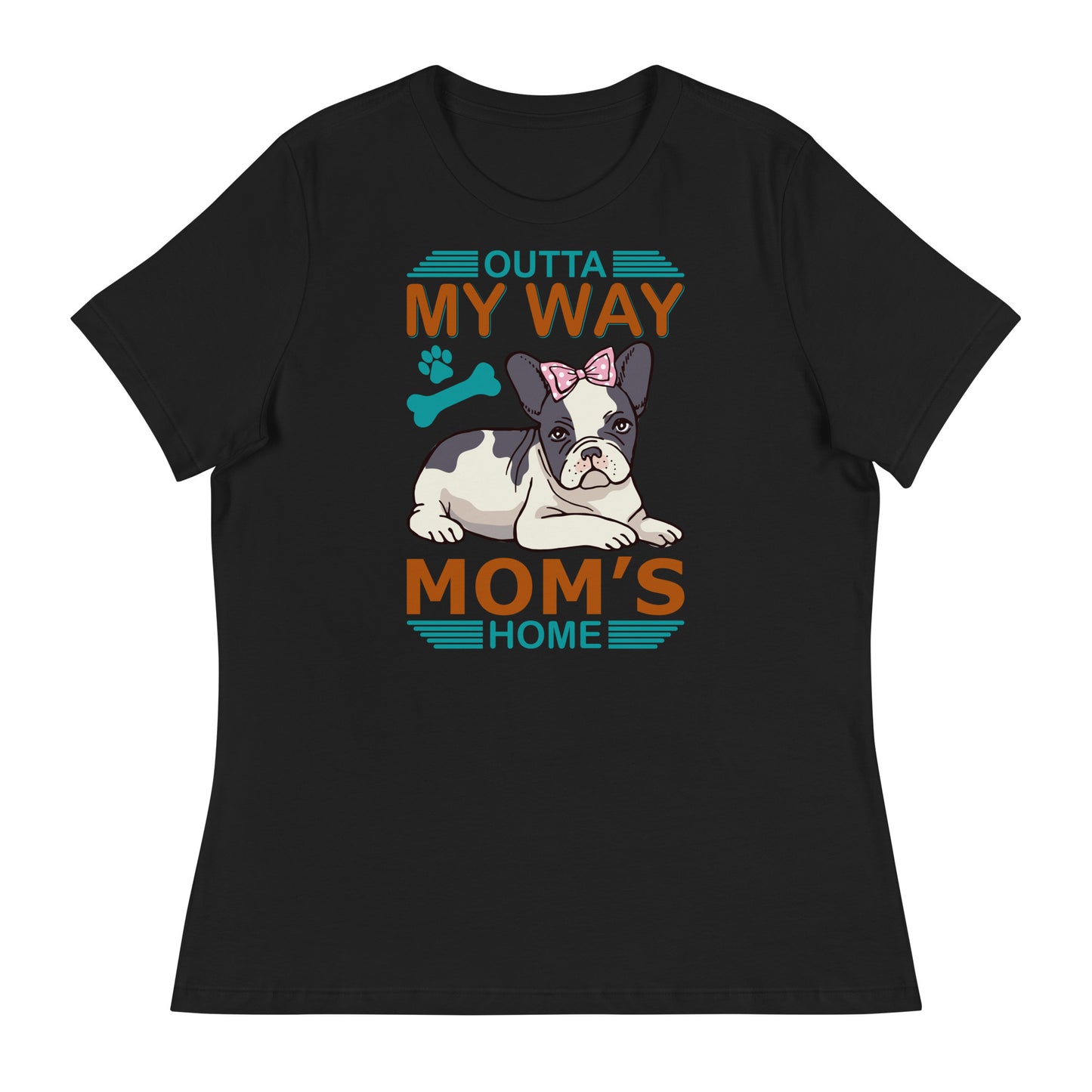 Дамска спокойна тениска OUTTA MY WAY