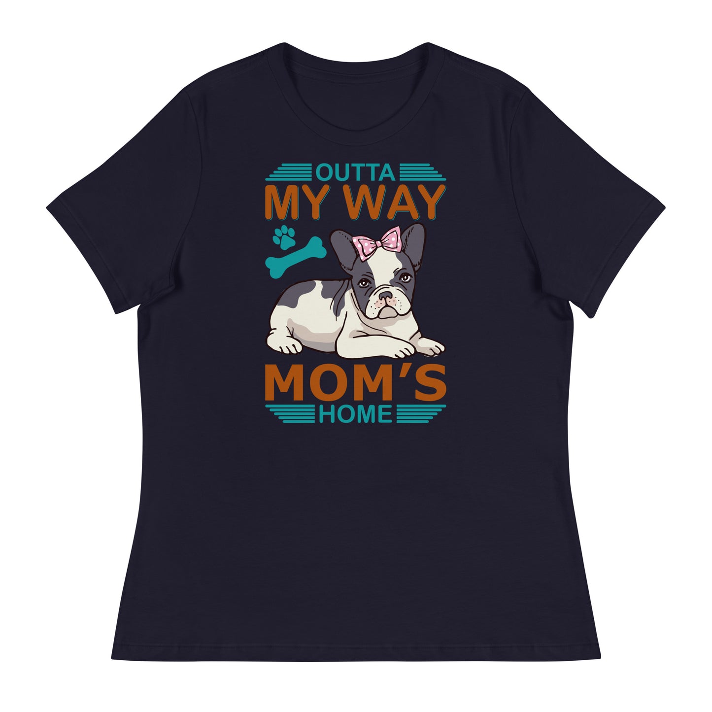 Дамска спокойна тениска OUTTA MY WAY