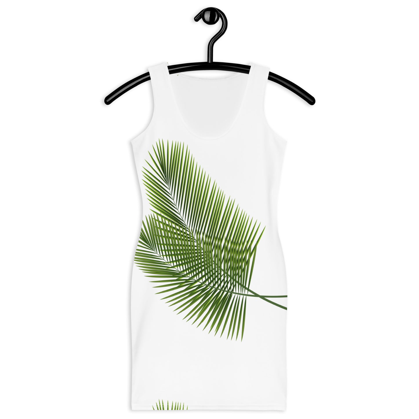 Bodycon dress PALM LEAVES 2