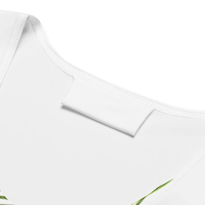 Bodycon dress PALM LEAVES