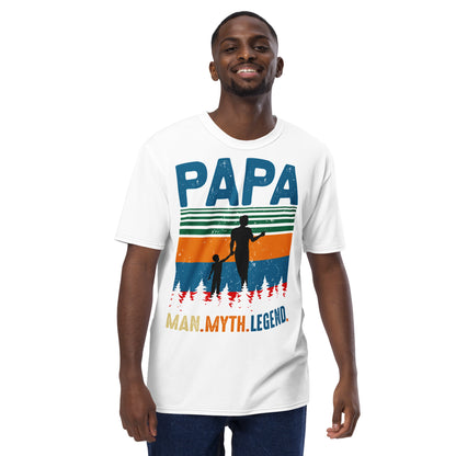 Мъжка тениска PAPA.MAN.MYTH.LEGEND.
