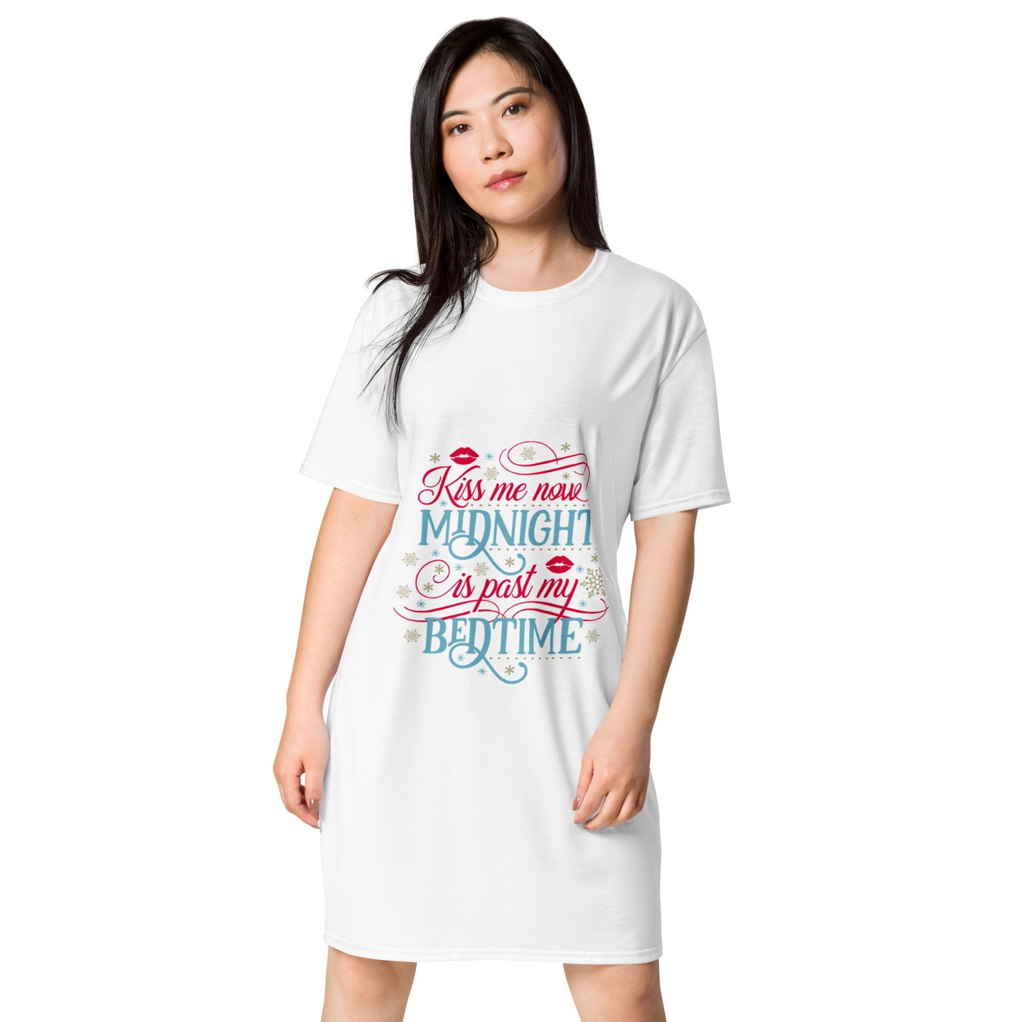 T-shirt dress KISS ME MIDNIGHT