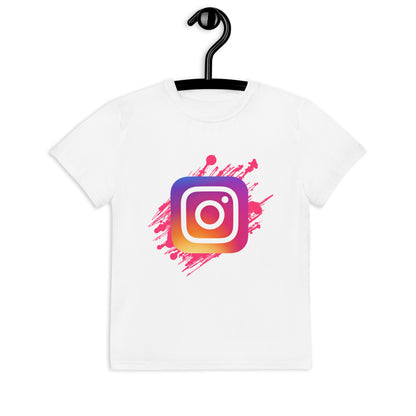 Camiseta juvenil cuello redondo INSTAGRAM LOGO