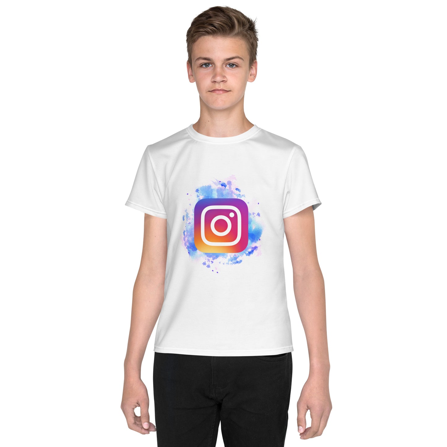 Camiseta juvenil cuello redondo INSTAGRAM