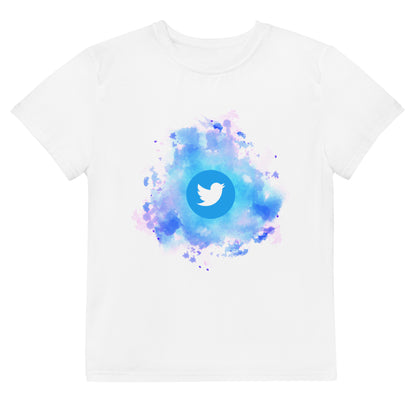 Camiseta juvenil cuello redondo TWITTER LOGO