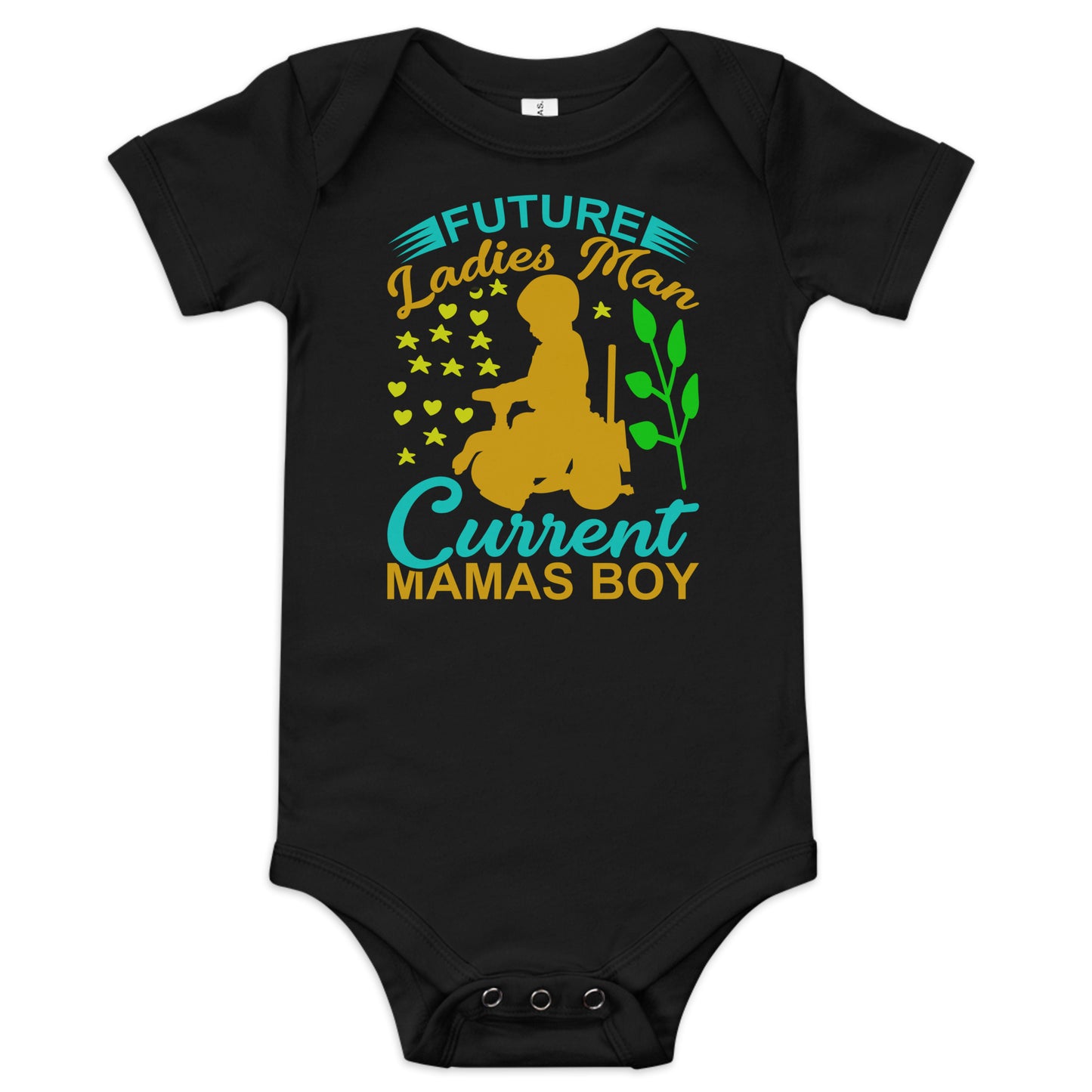 Baby short sleeve one piece FUTURE LADIES MAN