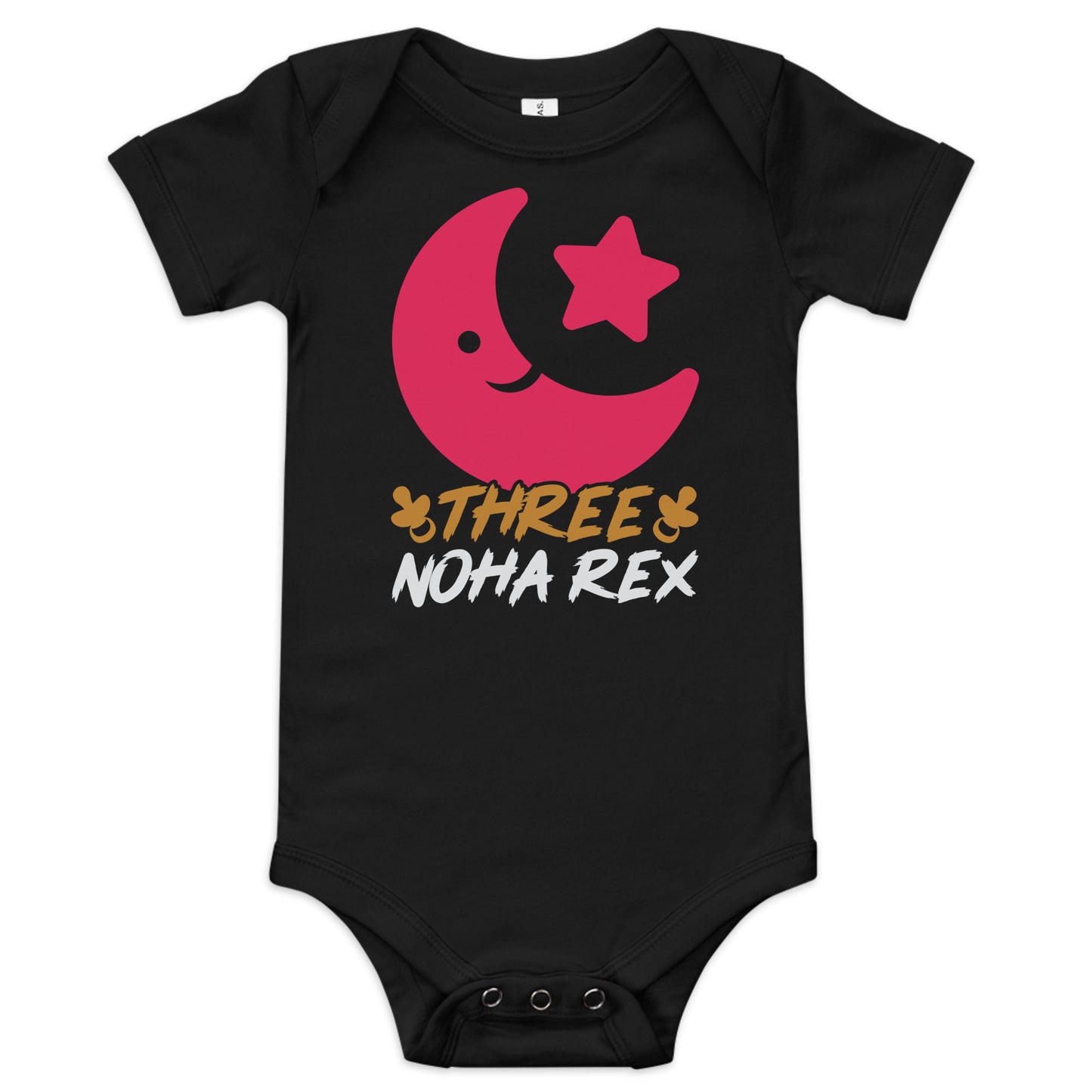 Baby short sleeve one piece THREE NOHA REX