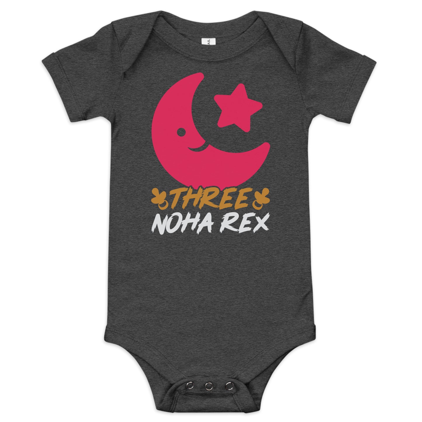 Baby short sleeve one piece THREE NOHA REX