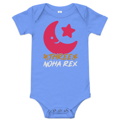 Бебешки къс ръкав от една част THREE NOHA REX