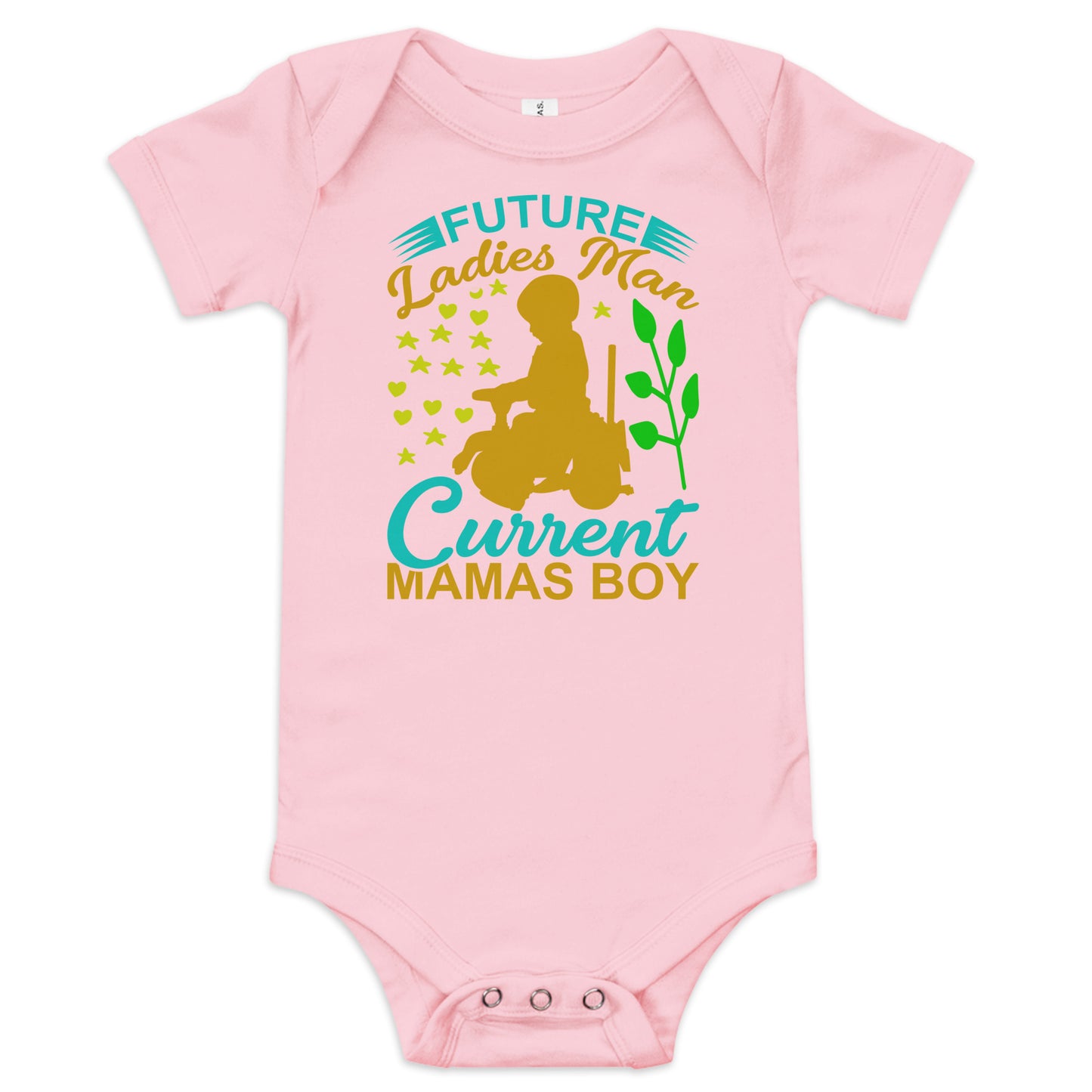 Baby short sleeve one piece FUTURE LADIES MAN