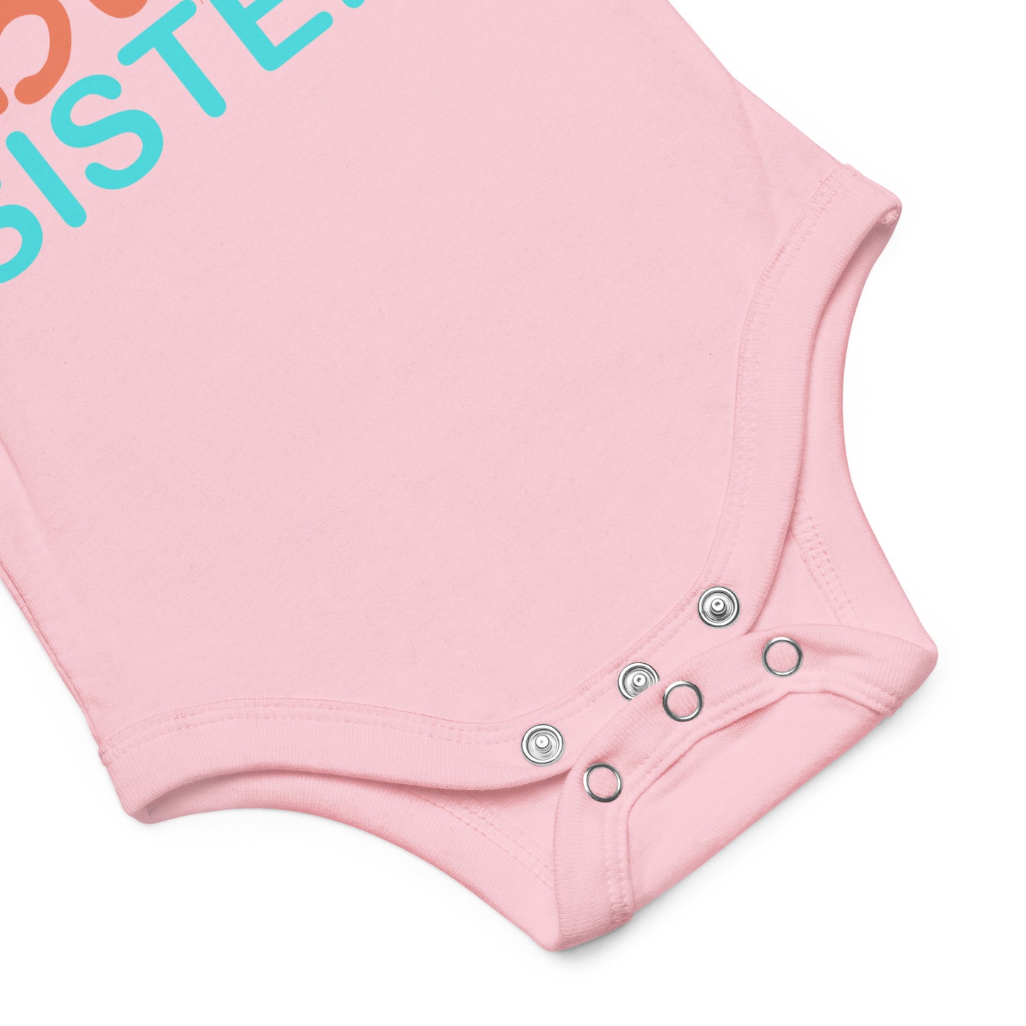 Baby short sleeve one piece BIG SISTER