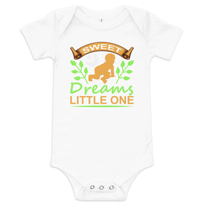 Бебешки къс ръкав от една част SWEET DREAMS