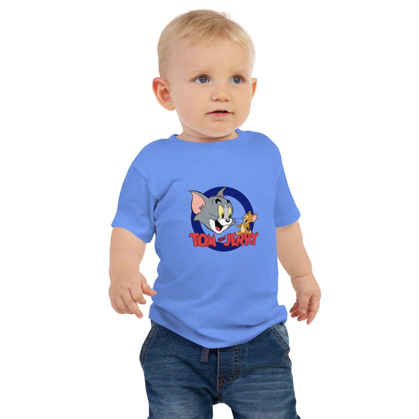 Baby Jersey Short Sleeve T-shirt TOM AND JERRY