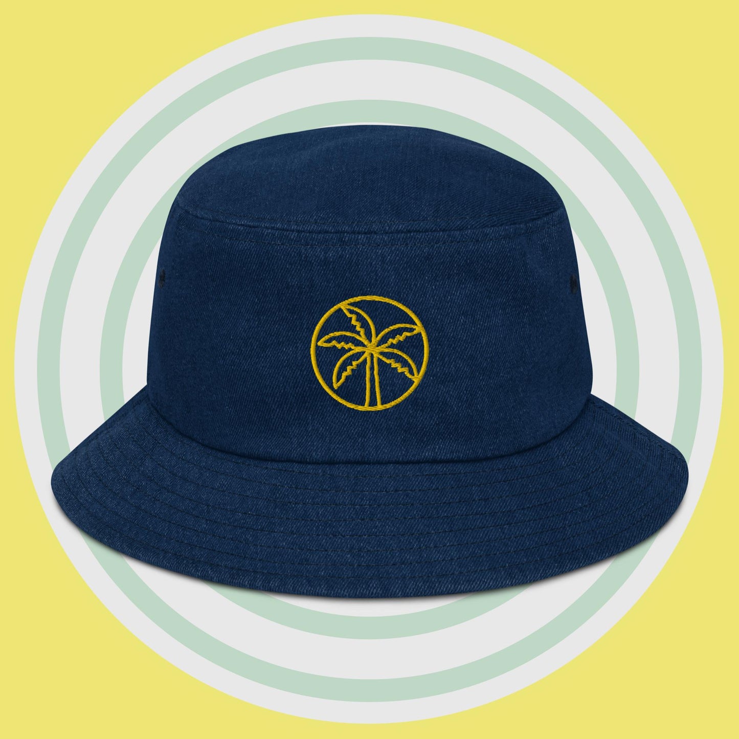 Denim bucket hat PALM