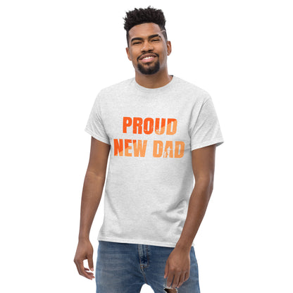 Мъжка класическа тениска PROUD NEW DAD
