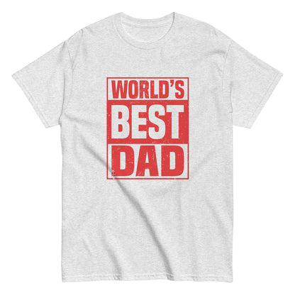 Мъжка класическа тениска WORLD'S BEST DAD