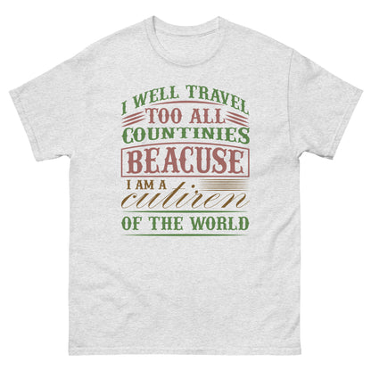 Мъжка класическа тениска SITIZEN OF THE WORLD