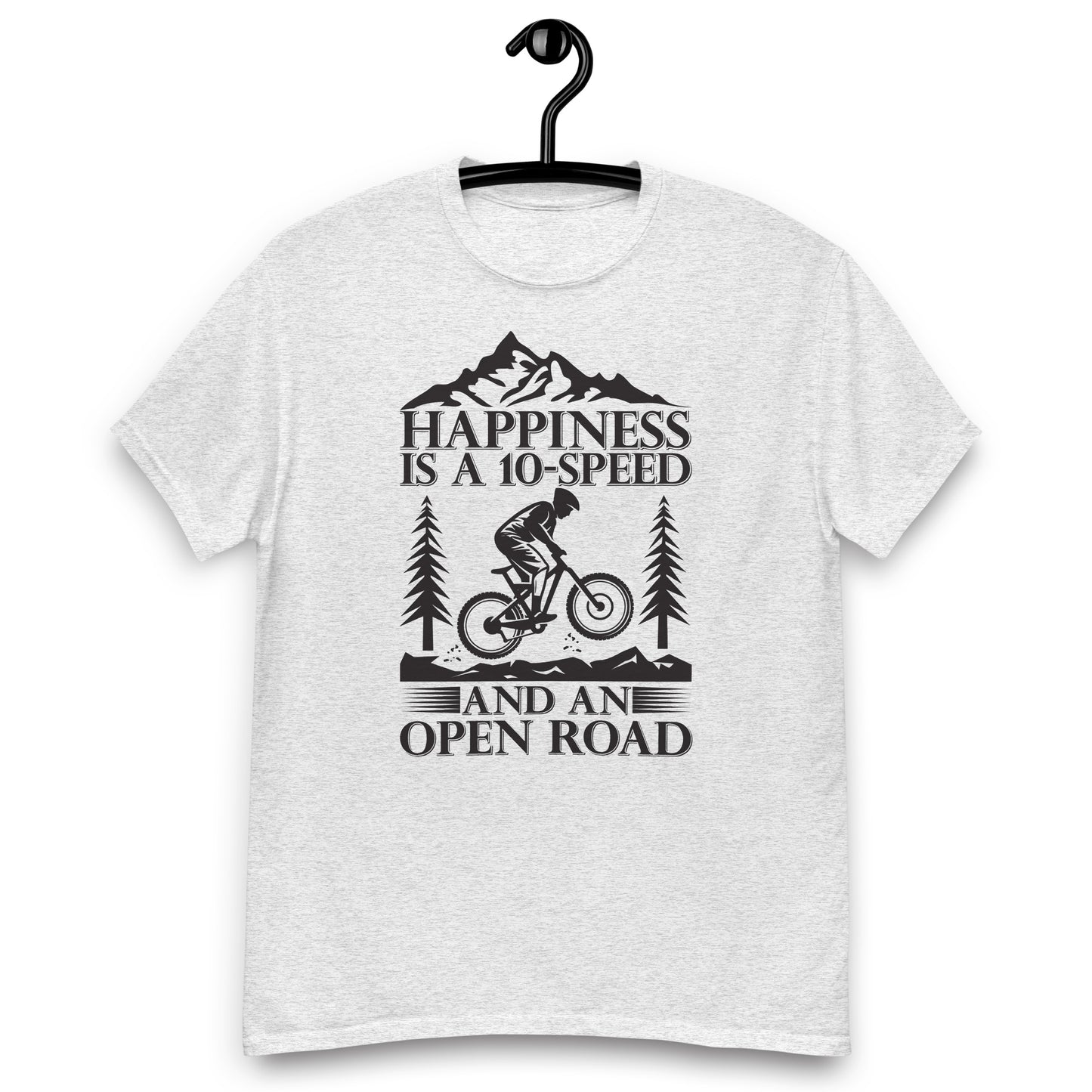 Men's classic tee HAPPINESS IS A 10-SPEED