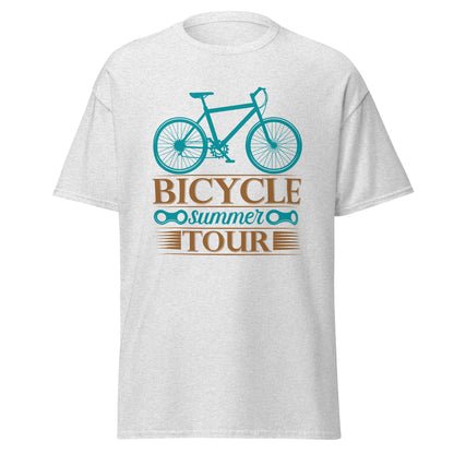 Мъжка класическа тениска BICYCLE SUMMER TOUR