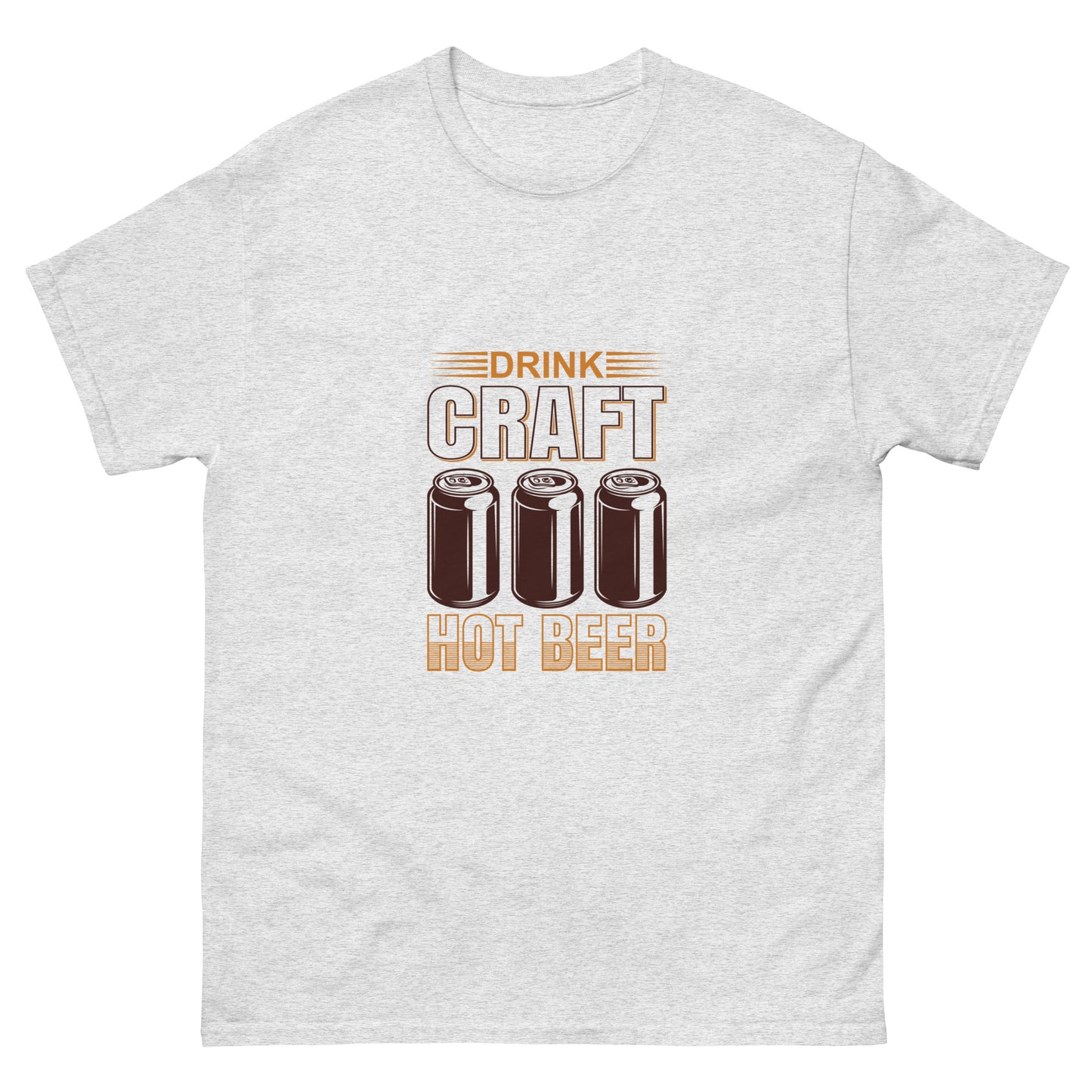 Camiseta clásica hombre DRINK CRAFT HOT BEER