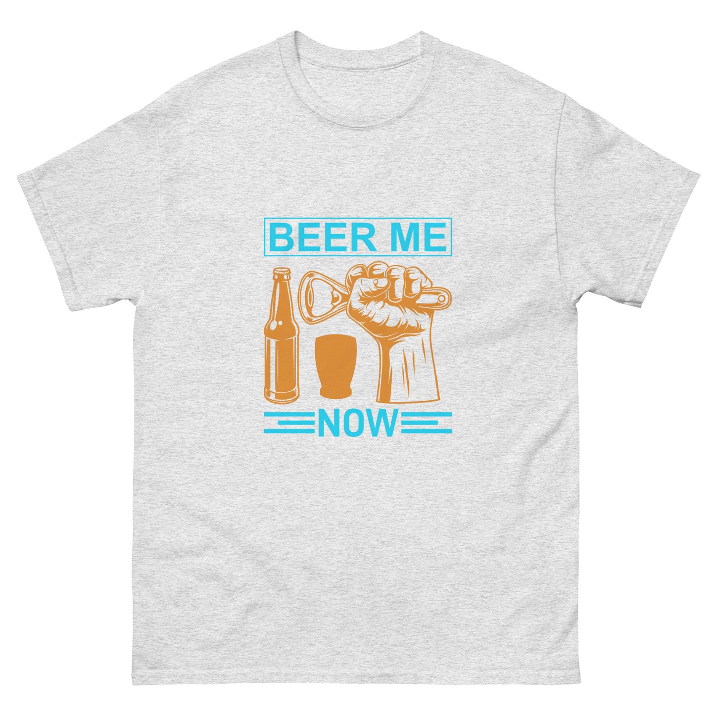 Camiseta clásica hombre BEER ME NOW