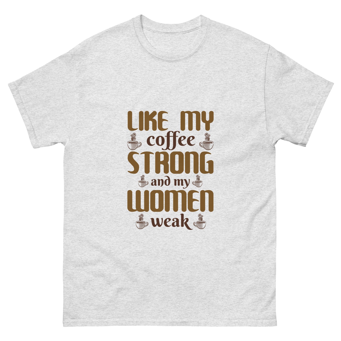 Men's classic tee COFFEE STRONG