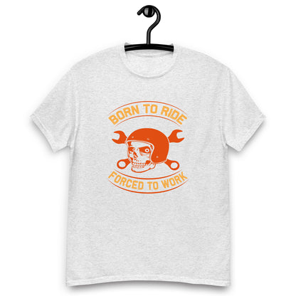 Мъжка класическа тениска FORCED TO WORK