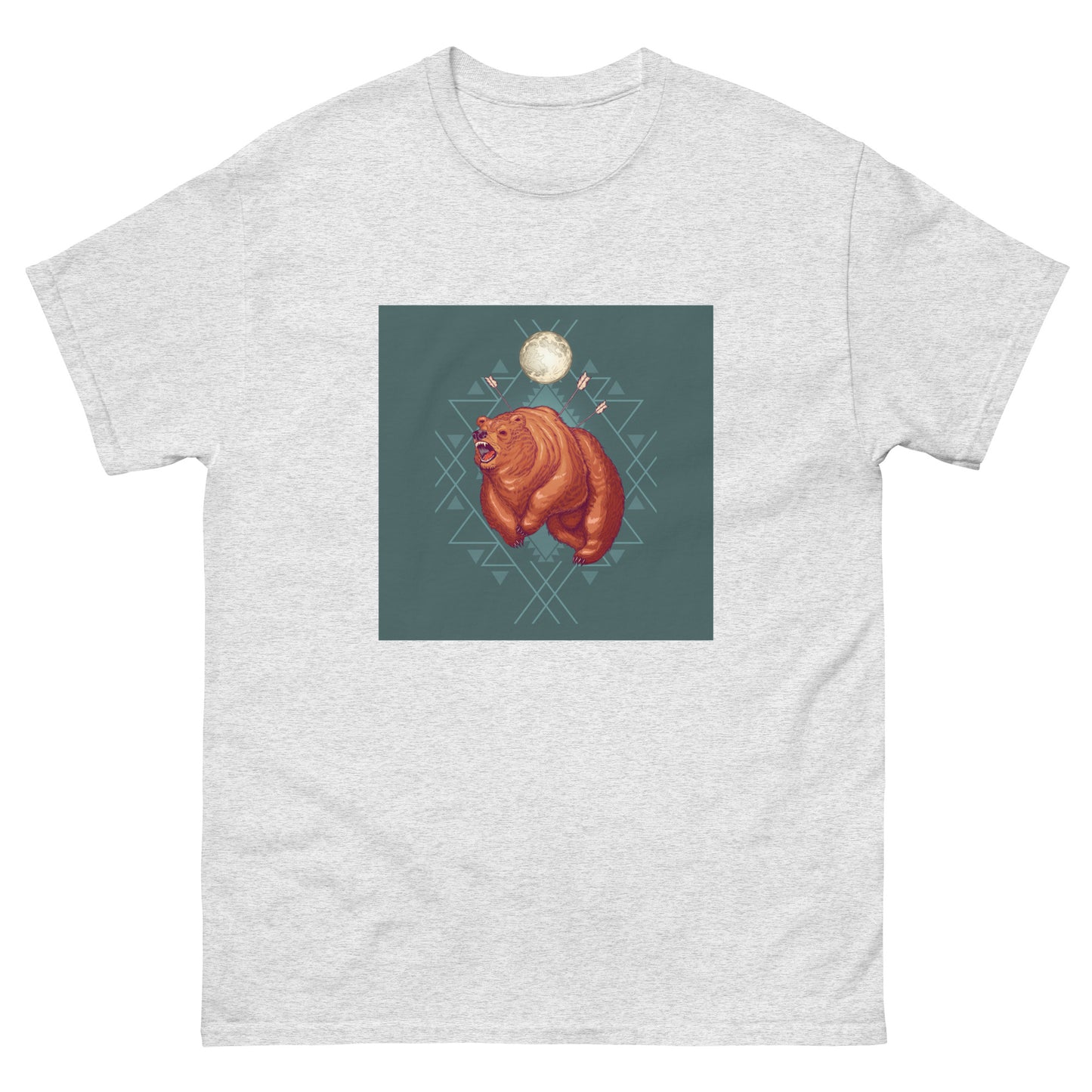 Men's classic tee BEAR AND MOON