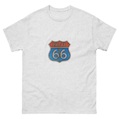 Мъжка класическа тениска ROUTE 66 COLORFUL