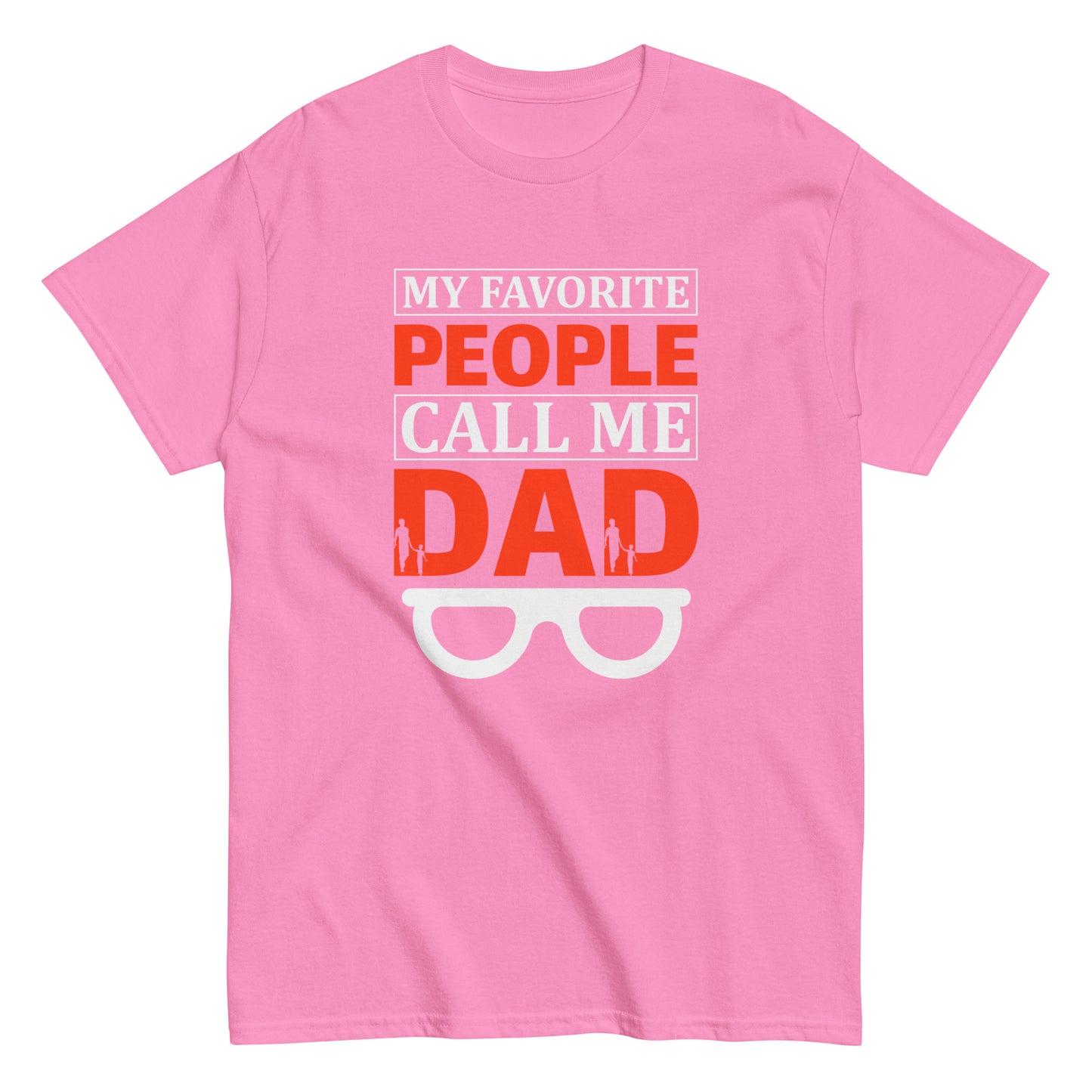 Camiseta clásica hombre MI GENTE FAVORITA LLAMAME PAPÁ