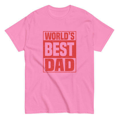 Мъжка класическа тениска WORLD'S BEST DAD