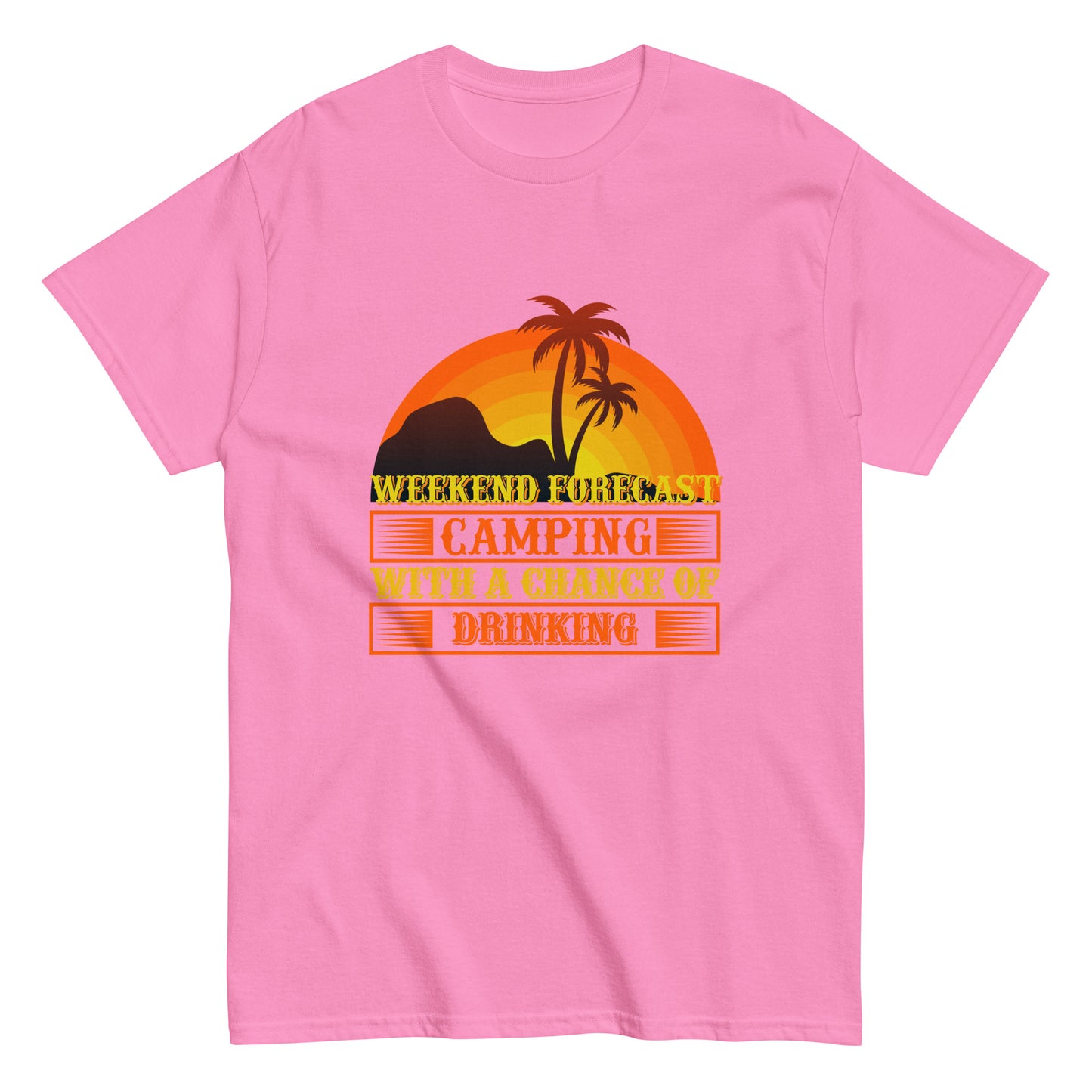 Camiseta clásica hombre WEEKEND CAMPING