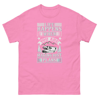 Мъжка класическа тениска LIFE HAPPENS