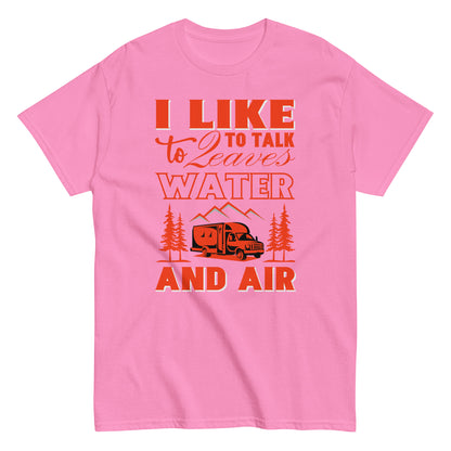 Мъжка класическа тениска ВОДА И ВЪЗДУХ