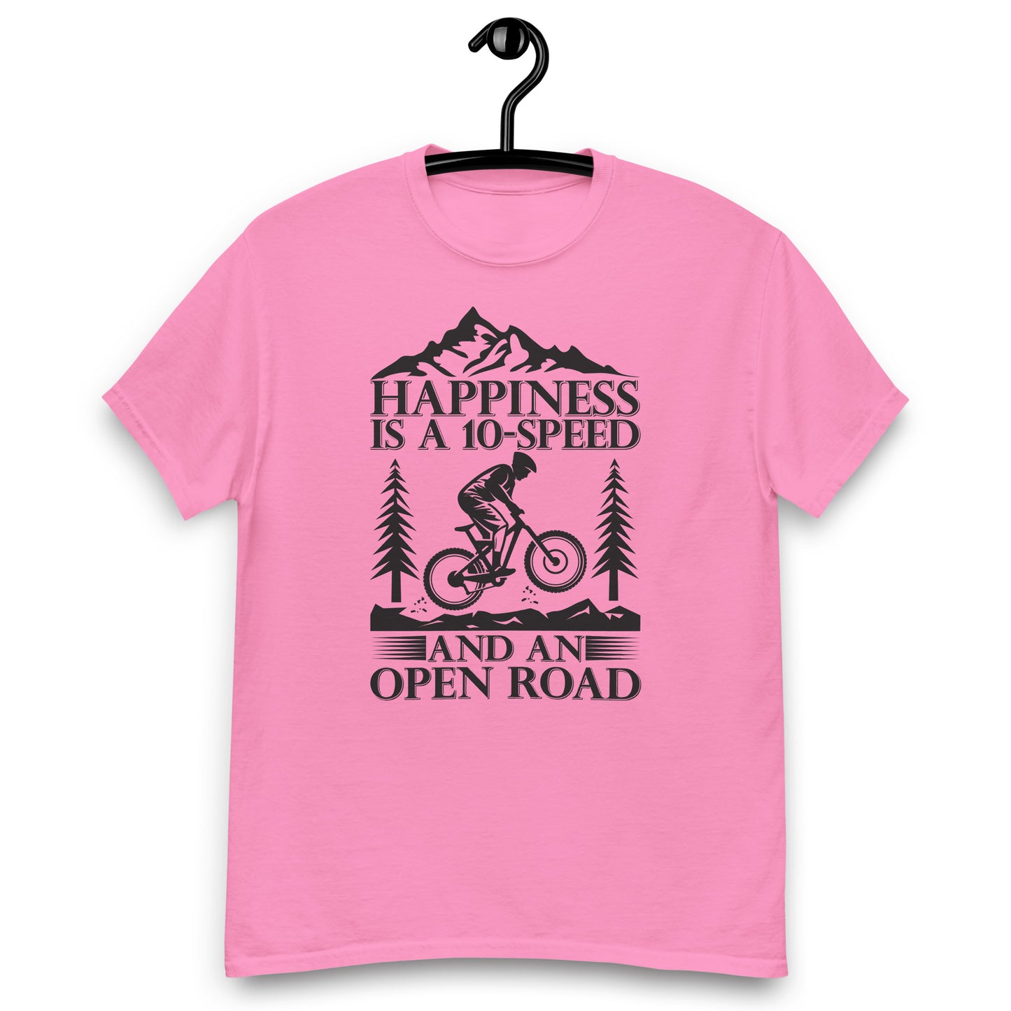 Men's classic tee HAPPINESS IS A 10-SPEED