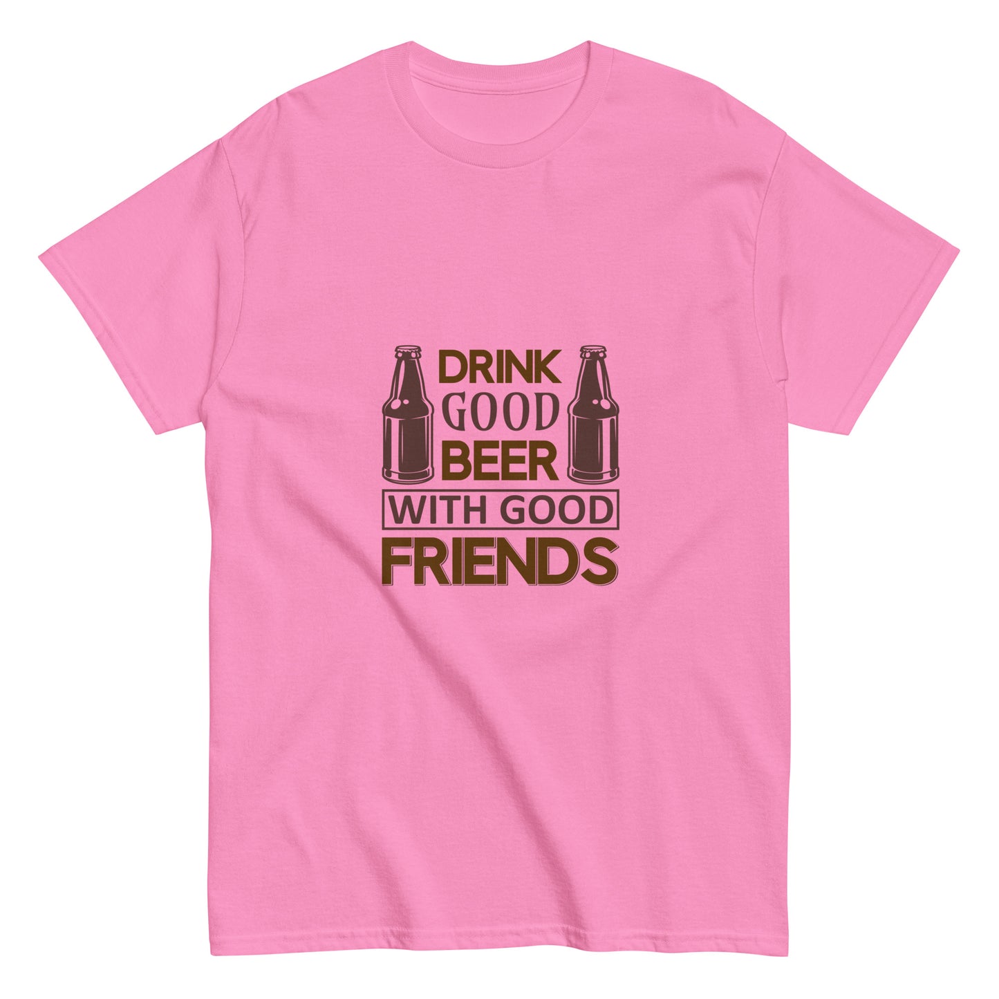 Camiseta clásica hombre DRINK GOOD BEER