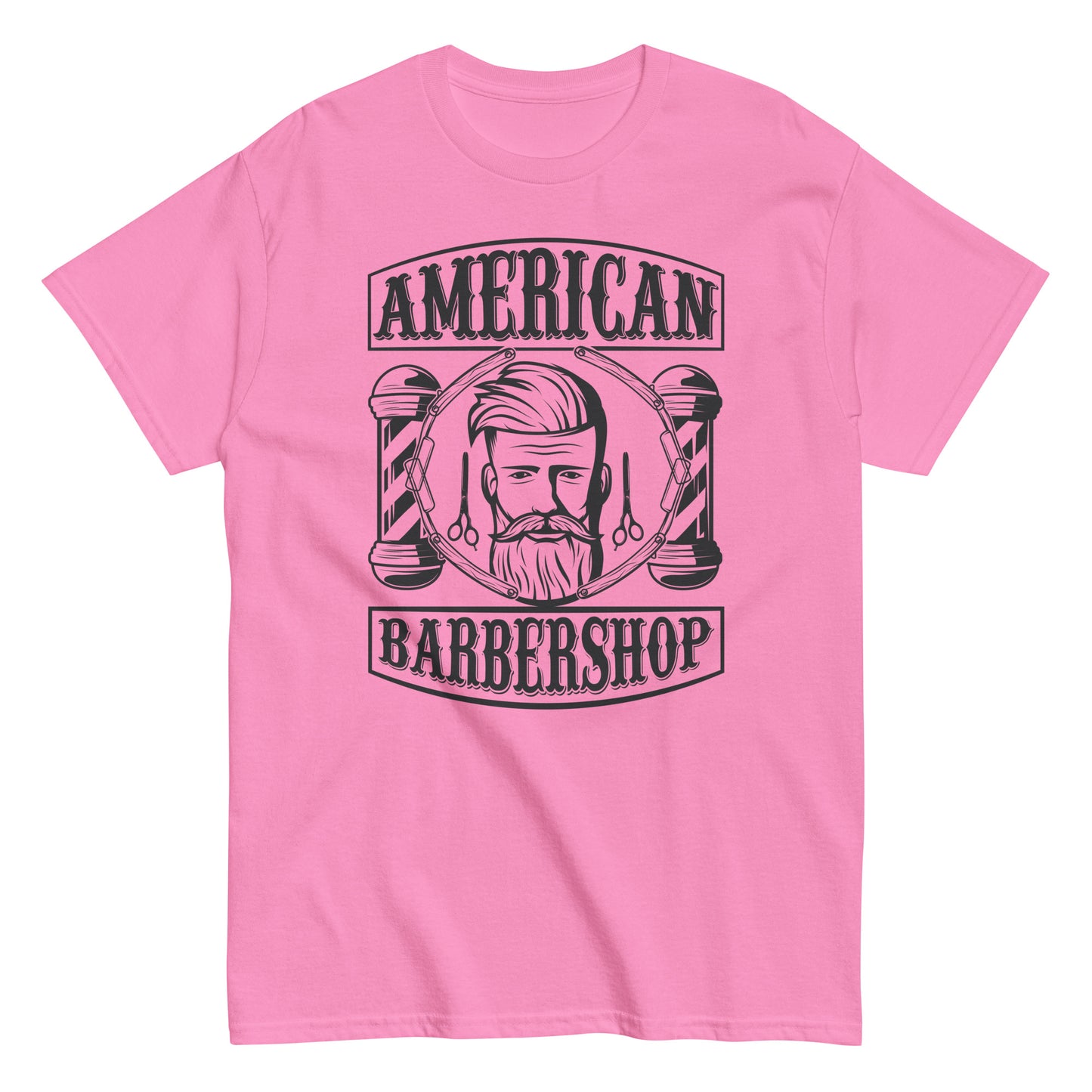 Мъжка класическа тениска AMERICAN BARBERSHOP