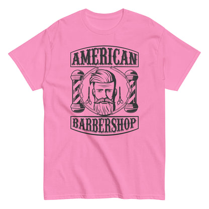 Мъжка класическа тениска AMERICAN BARBERSHOP