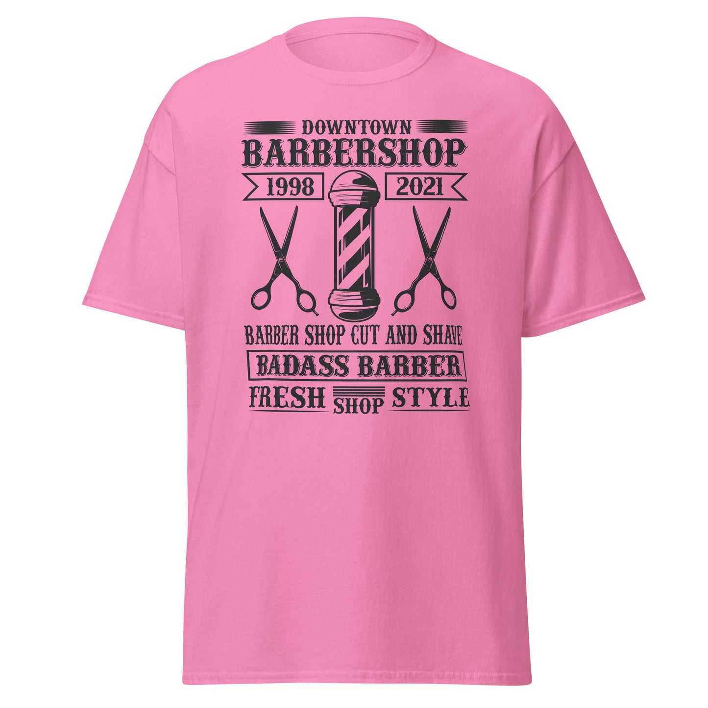 Men's classic tee DOWNTOWN BARBERSHOP