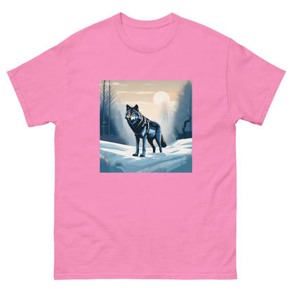 Мъжка класическа тениска SNOW WOLF
