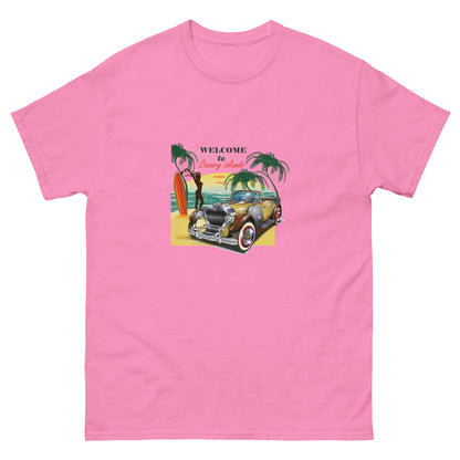 Класическа мъжка тениска ДОБРЕ ДОШЛИ НА КАНАРСКИ ОСТРОВИ