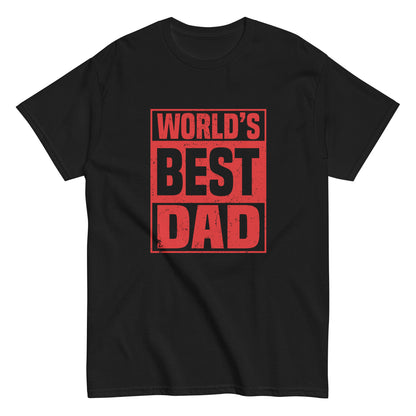 Мъжка класическа тениска WORLD'S BEST DAD